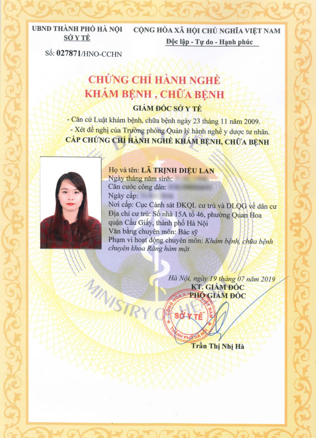 Chứng chỉ